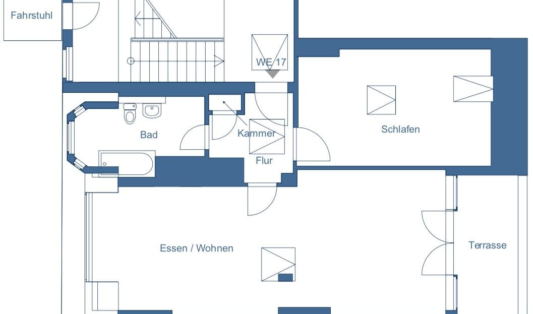 Plan de l'appartement